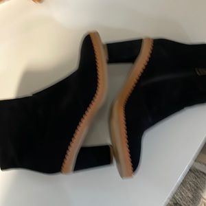 See by Chloe black suede boots